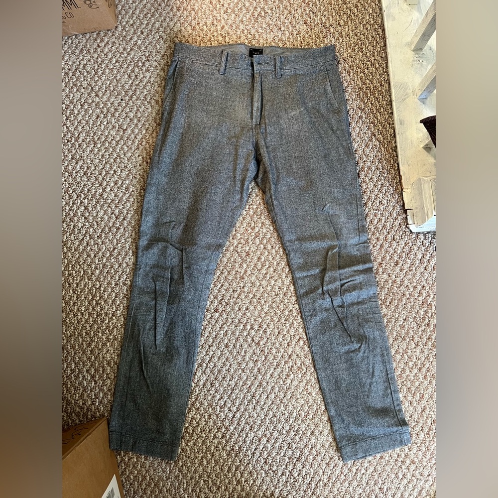 J. Crew Men's Gray Dress Pants - Tailored Trousers